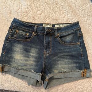 Denim shorts size 9
